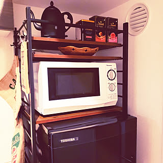 冷蔵庫ラックのインテリア実例 Roomclip ルームクリップ