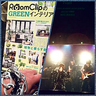 ジャラジャラチェーン/アクセ/ジャラジャラ付け隊/もうすぐ打ち上げ♡/RoomClipのGREENインテリア...などのインテリア実例 - 2016-05-28 19:33:54