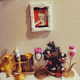 壁/天井/ハンドメイド/内藤ルネ/ルネガール/紙粘土でフレームアート...などのインテリア実例 - 2023-12-05 10:06:50