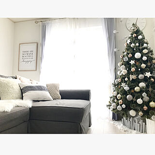 クリスマス/建売住宅/クリスマスインテリア/IKEA/クリスマスツリー...などのインテリア実例 - 2019-11-30 20:35:33