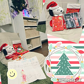 リビング/クリスマス/クリスマスプレゼント/サンタさんからのプレゼント/サンタさんへのお手紙...などのインテリア実例 - 2020-12-25 00:09:55