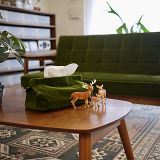 カリモク 木製小物 木製ティッシュケース 【公式通販】