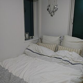 ベッド周り/寝室/ベッド/ベッドカバーのインテリア実例 - 2017-03-23 11:35:35