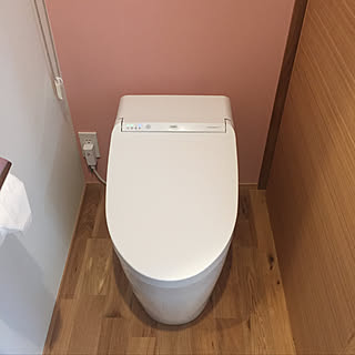 壁紙/シンプル/無垢材の床/バス/トイレのインテリア実例 - 2019-09-03 23:51:06