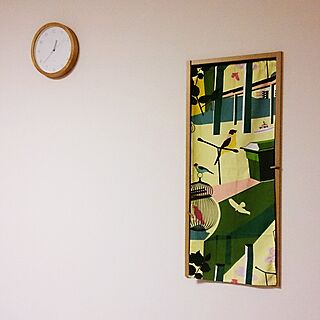 壁/天井/手作り/IKEA/カーテン/お気に入り...などのインテリア実例 - 2014-05-02 00:47:40
