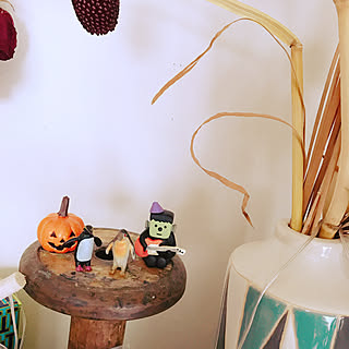 異色コラボ/雑貨/ハロウィン/植物のある暮らし/Trick or treat?...などのインテリア実例 - 2019-09-16 11:22:19