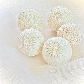 限定販売／手芸キット・木目込みのちりめんてまり : 布がたり