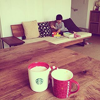 コーヒーTime/Starbucks /おうちカフェ/マグカップ/コーヒーが似合ううつわのインテリア実例 - 2013-05-09 13:07:29