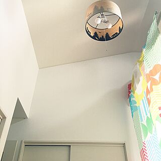 壁/天井/天井の壁紙は蓄光/照明/IKEA/シャワーカーテン...などのインテリア実例 - 2016-04-23 12:23:27