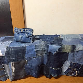 机/JEANS/DENIM/DIY/ハンドメイドのインテリア実例 - 2016-02-21 08:41:49