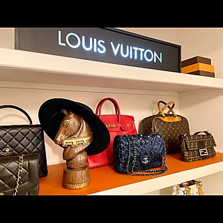 ハットスタンド/CHANEL/FENDI/hermes/louis vuitton...などのインテリア実例 - 2021-09-01 21:20:22