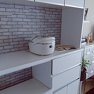 棚/白黒インテリア/DIY/IKEA/インテリア...などのインテリア実例 - 2016-07-14 12:59:58