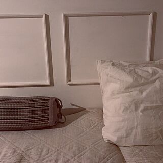 ベッド周り/い草枕/ニトリ/白が好き/IKEAのインテリア実例 - 2017-06-15 23:57:19