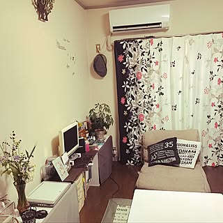 部屋全体/ガーデニング/観葉植物/NO GREEN NO LIFE/ダイソー...などのインテリア実例 - 2017-04-08 19:44:39