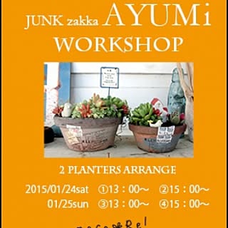 junkgarden/ＡＹＵＭi/植物/多肉植物/JUNK雑貨...などのインテリア実例 - 2015-01-22 12:56:35