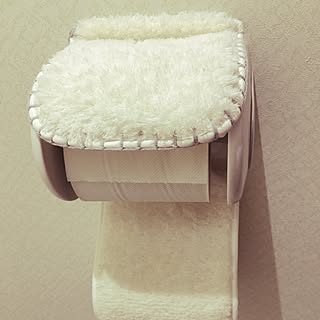 バス/トイレ/トイレットペーパーホルダーカバー/ケユカ/一人暮らし/賃貸のインテリア実例 - 2016-03-09 00:37:14