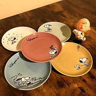 life goes on/デザート皿/snoopy/お家カフェ/キッチンのインテリア実例 - 2021-04-01 10:03:18