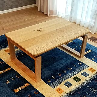 机/リビングテーブル/DIY/くりの木の机のインテリア実例 - 2023-07-13 23:18:05