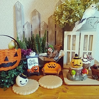 棚/ハロウィン/フォロワーの皆様に感謝!/いいね！押し逃げばかりでごめんなさい。/いつもいいねやコメありがとうございます♡...などのインテリア実例 - 2017-09-24 19:23:25