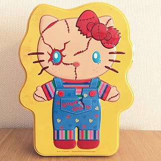 棚 ハローキティのおしゃれなアレンジ・飾り方のインテリア実例 