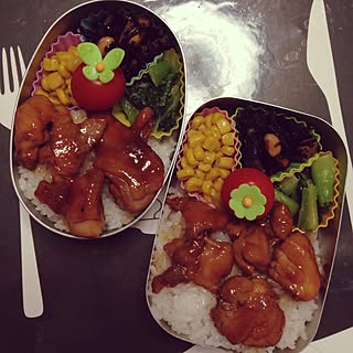 キッチン/幼稚園弁当/お弁当/娘のお弁当♡/息子のお弁当...などのインテリア実例 - 2016-10-28 08:23:15