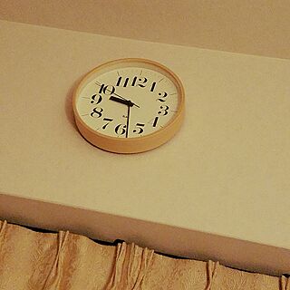 ベッド周り/RIKI Clock/寝室の壁のインテリア実例 - 2017-04-08 15:25:09