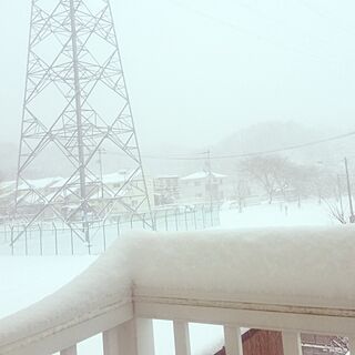 玄関/入り口/景色/雪のインテリア実例 - 2013-01-14 16:01:41