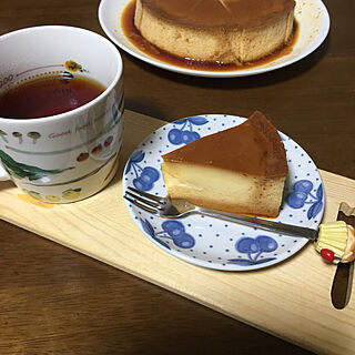 ティーカップ/フォーク/ケーキ皿/おうちカフェ/手作りプリン...などのインテリア実例 - 2020-06-15 10:20:19