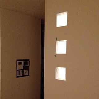 壁/天井/ガラスブロックのインテリア実例 - 2013-09-21 15:59:02
