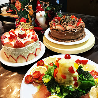 北欧/サンタクロース/クリスマスケーキ/手作りケーキ/誕生日ケーキ...などのインテリア実例 - 2022-11-10 20:39:38