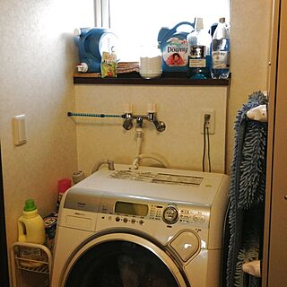 バス/トイレ/ダウニー/洗剤/ドラム式洗濯機のインテリア実例 - 2013-07-22 18:14:31