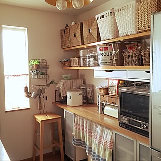 キッチン/DIY/IKEA/salut!/3COINSのインテリア実例 - 2016-06-24 08:50:53