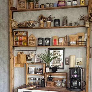 キッチン/DIY/コーヒー/ARAREWORKSのインテリア実例 - 2016-09-12 07:54:15