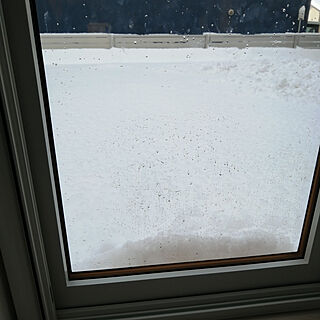 リビング/雪/窓のインテリア実例 - 2022-01-12 09:35:24
