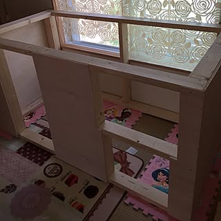 部屋全体/小屋DIY /子供用小屋/2×4工法/DIY...などのインテリア実例 - 2017-05-27 15:36:12