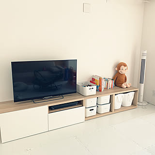 おもちや収納/IKEA ベストー/IKEA/子供と暮らす/無印良品...などのインテリア実例 - 2020-08-05 11:49:21