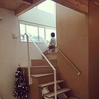 部屋全体/リビング階段/クリスマスツリーのインテリア実例 - 2015-11-23 18:32:36