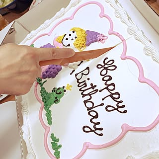 リビング/コストコケーキ/コストコ/いいね、フォロー本当に感謝デス☺︎/誕生日...などのインテリア実例 - 2016-12-13 12:08:03