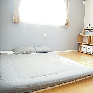 無印良品 すのこベッドのおすすめ商品とおしゃれな実例 ｜ RoomClip