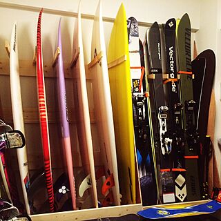 DIY/サーフボード/スキー/ハンドメイドのインテリア実例 - 2015-12-16 18:28:21