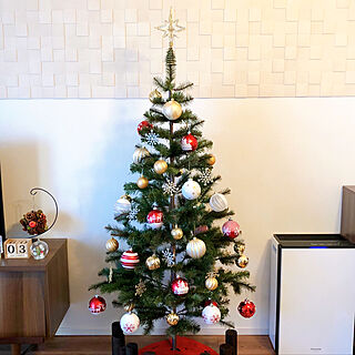 リビング/niko and…/クリスマスツリー150cm/IKEA/北欧のインテリア実例 - 2020-12-04 14:46:21