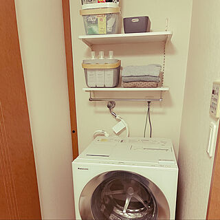 洗濯機上の棚/バス/トイレのインテリア実例 - 2021-07-15 18:09:24