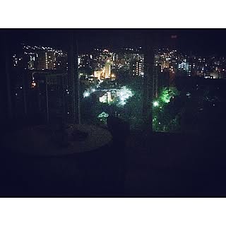 地元LOVE/夜景が観える部屋/キッチンからの景色/リビングのインテリア実例 - 2015-08-21 23:34:18