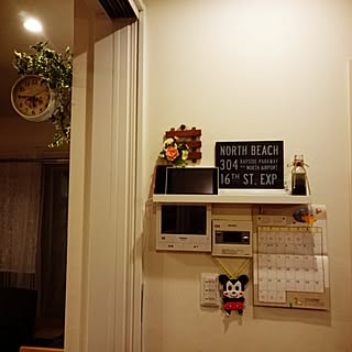 部屋全体/DIY/時計/植物/Daiso...などのインテリア実例 - 2015-12-20 17:47:40