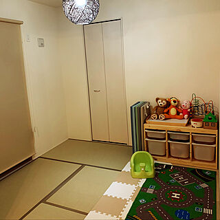 子供部屋/IKEA/4LDK 家族/照明/部屋全体のインテリア実例 - 2021-01-13 23:03:50