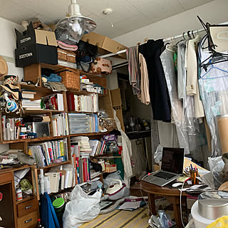 汚部屋改造計画/ADHD/部屋全体/お洒落なものを活かしきれないADHD/引越し前...などのインテリア実例 - 2020-09-03 09:20:21