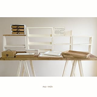 部屋全体/DIY/折りたたみ/什器DIY/作業カウンター...などのインテリア実例 - 2017-03-31 15:25:56