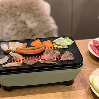 焼肉ディナー/焼肉プレート/焼肉グリル/焼肉/卓上調理器...などのインテリア実例 - 2022-11-13 19:38:21