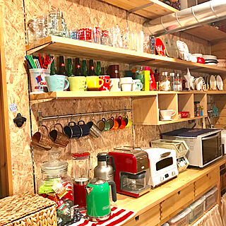 食器棚 アメリカンのおすすめ商品とおしゃれな実例 ｜ RoomClip