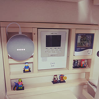 Google Home mini/Googleホーム/LEGO/DIY/壁掛け...などのインテリア実例 - 2019-11-09 17:42:35